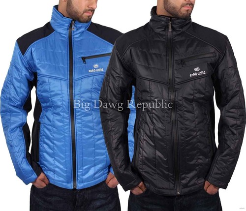 Ecko Hombre Diseñador Chaqueta, Acolchado, Hip Hop Star, Bomber, béisbol,  Parka, klmtr | eBay