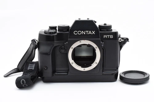[MINT w/Strap] Contax RTS III RTSIII 35mm SLR Film Camera Black Body From JAPAN