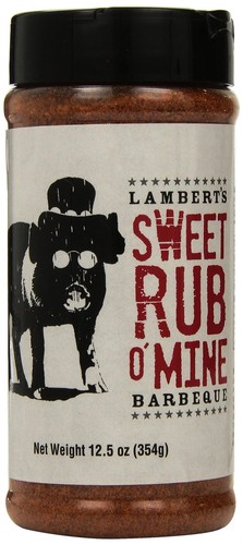 Lambert's Sweet Rub O Mine 12.5 Ounce Award Winning Seasoning for BBQ - Afbeelding 1 van 3