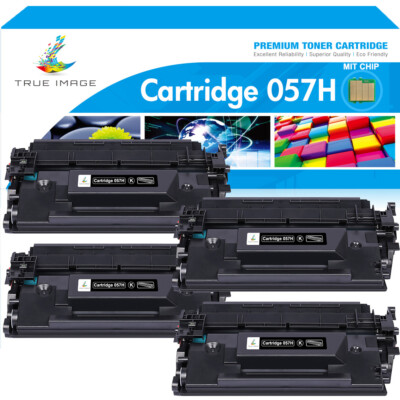4 Toner Alternativ Für Canon 057 057H I-Sensys LBP226dw LBP227dw MF443dw MF445dw