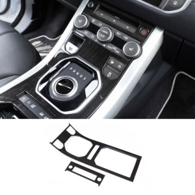 For Range Rover Evoque 2012-2019 DX Wood Grain Central Console Gear Shift Panel
