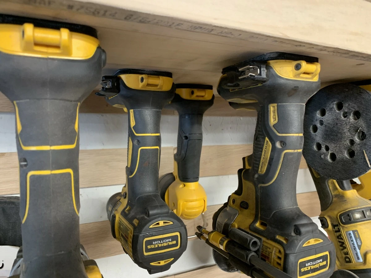 2 Pack Dewalt 20V Battery Slot Tool Holder Mount eBay