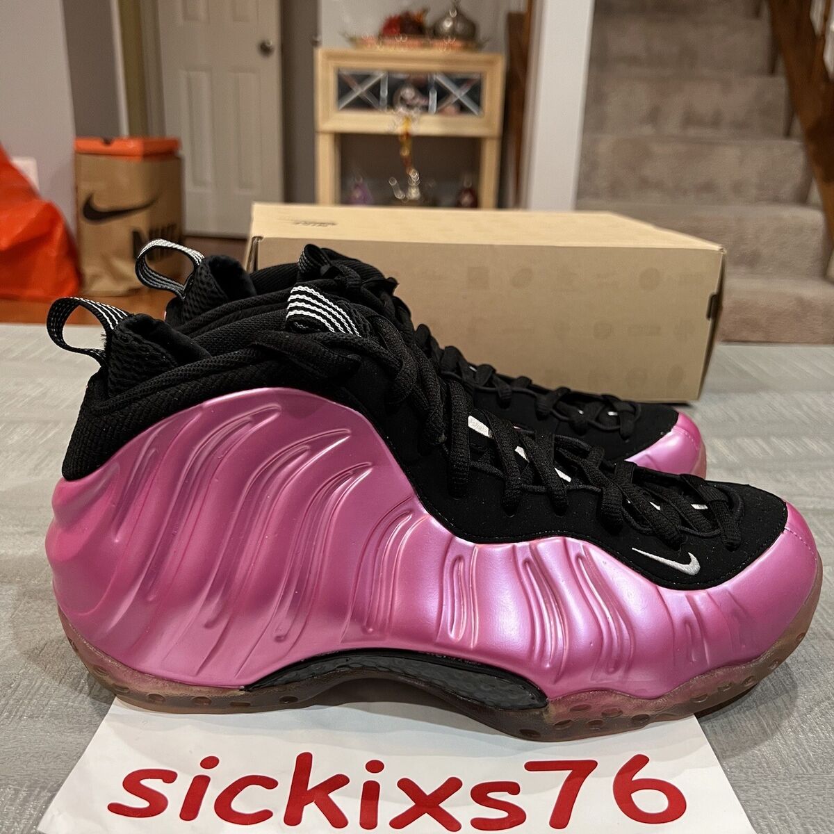 DS Men's NIKE AIR FOAMPOSITE ONE 'Pearlized Pink' Sz 10.5 DS Men's NIKE AIR FOAMPOSITE ONE 'Pearlized Pink' Sz 10.5