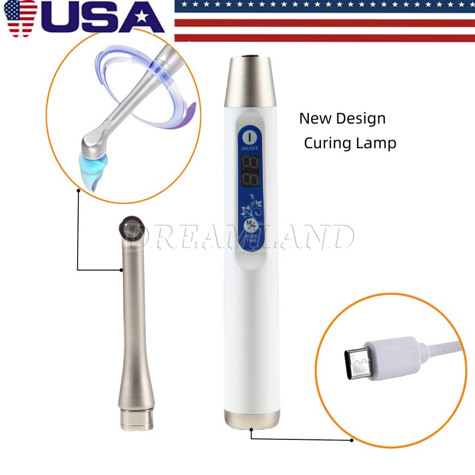 Woodpecker Style Dental Wireless Curing Light Resin Cure LED Lamp eBay