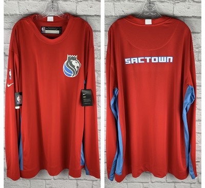 Nike Sacramento Kings City Edition Warm Up Shooting jersey shirt XXLT XXL Tall | eBay
