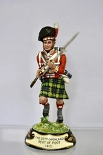 CHARLES STADDEN-1960’S 90MM Factory Painted-Private 92nd Highlanders-1815- BOXED