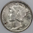1942-D 10c Mercury Dime - NGC MS 66