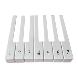 Piano Keytops Clavier Top Instrument Musical Fournitures Piano Clé Réparation