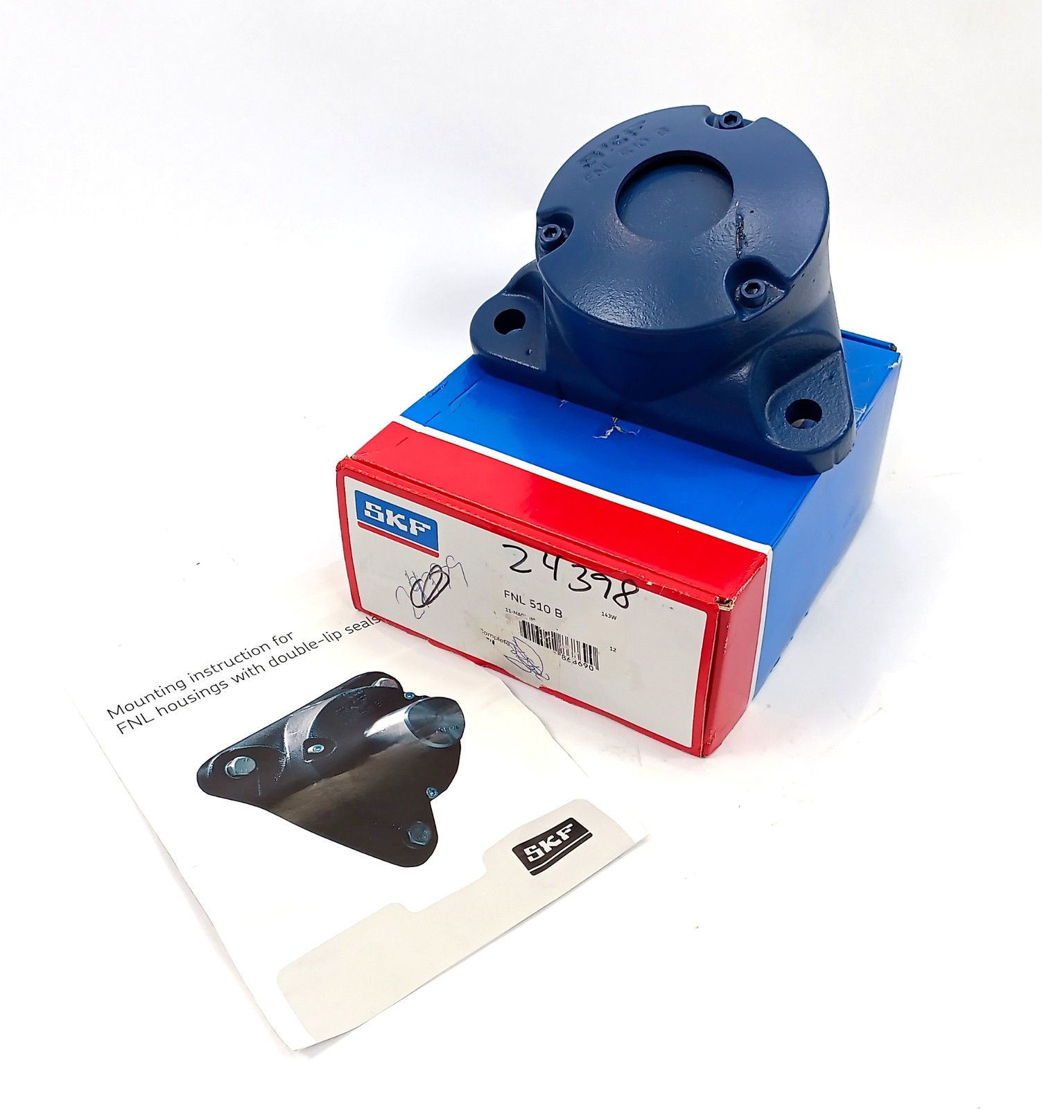 SKF FNL 510 B Flange Bearing Housing Cast Iron Triangle