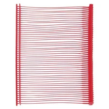 Red Standard Colored Fasteners, 3"