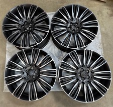 4 x Genuine Range Rover Velar 22” Style 9007 Diamond Cut Alloy Wheels J8A21007UA