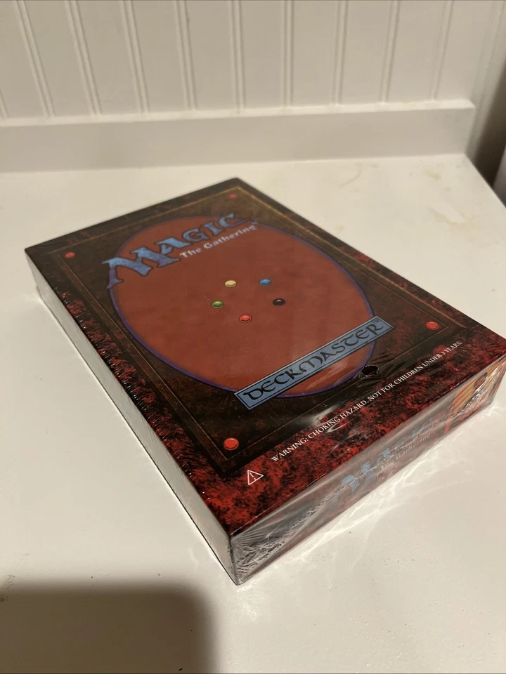 Nuevo sellado de fábrica 1995 Magic The Gathering Magic The Gathering Starter Deckmaster Box Foto 2 de 4