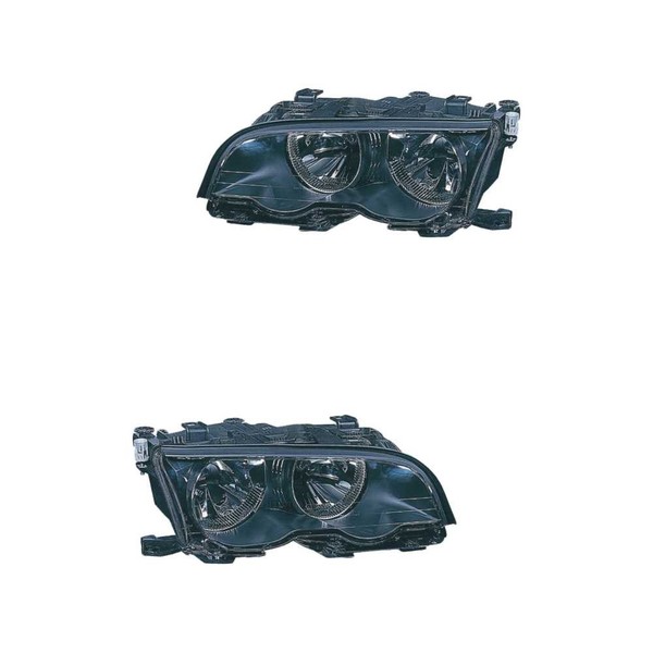 Halogen Scheinwerfer Set Links & Rechts H7 FüR Bmw 3Er Coupe Cabriolet-image