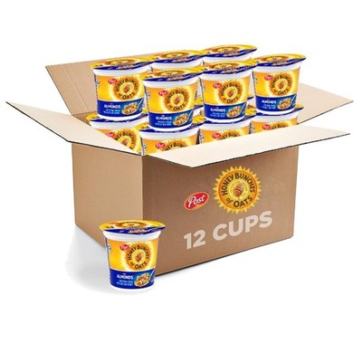 Individual Almond Granola Cluster Cereal Cup, 2.25 oz x12