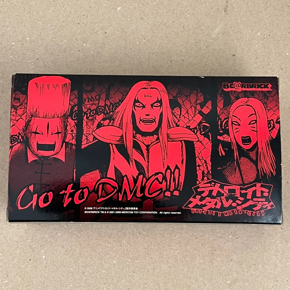 DETOROIT METAL CITY - Bearbrick -Medicom Toy - Three Pack japan BEAMS - Image 2 of 4