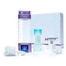 TYENT Portable Hydrogen Water Bottle - Up to 9000ppb - Advanced Filtration & ...