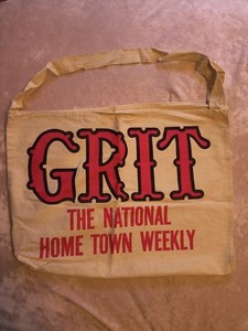Vintage Newspaper Bag | eBay