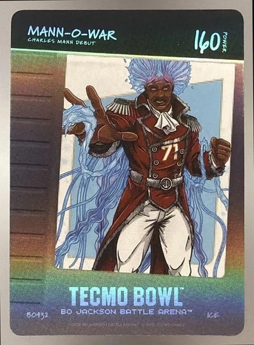 2026 Bo Jackson Battle Arena Mann-O-War Charles Mann Blow On It BF SP 160