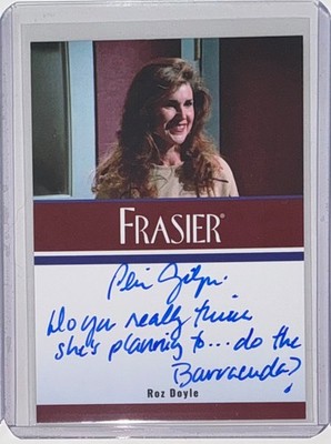 2026 Rittenhouse Frasier Peri Gilpin Auto Autograph Inscription Card