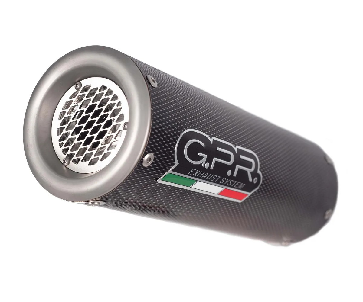 Brushed Inox GPR Full System Exhaust M3 Poppy Catalyzed Yamaha Mt 125 2021 2023