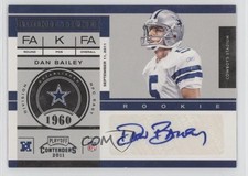 2011 Playoff Contenders Rookie Ticket Dan Bailey #194 Auto 1oq2