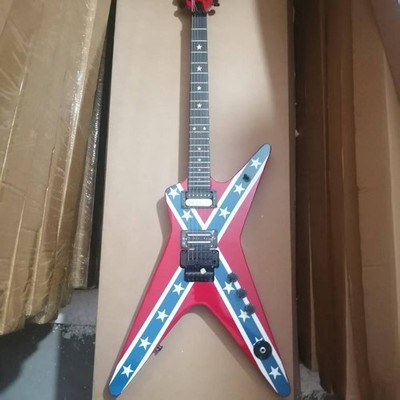 Washburn Dime Reb Flag Dimebag Darrell Electric Guitar Rosewood Fretboard ShipUS