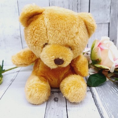   Vintage alter Teddybär Forever Friends Stofftier Plüschtier Andrew Braunschwert 5 Zoll  