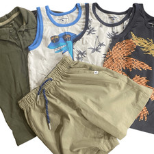 Tommy Bahama bundle boys size 5-6 3 tanks a polo and a pair of shorts