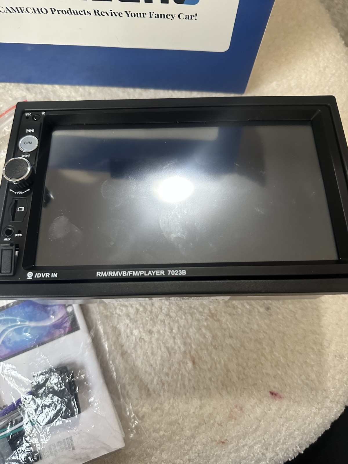 Camecho 7″ 2DIN Bluetooth Touchscreen MP5 Car Stereo Radio (Open box)