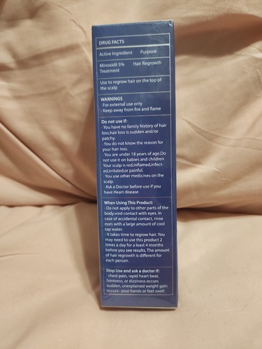 5% Minoxidil for Men and Women Hair Growth Serum 100Ml Hair Regrowth Treatment - Picture 2 of 4