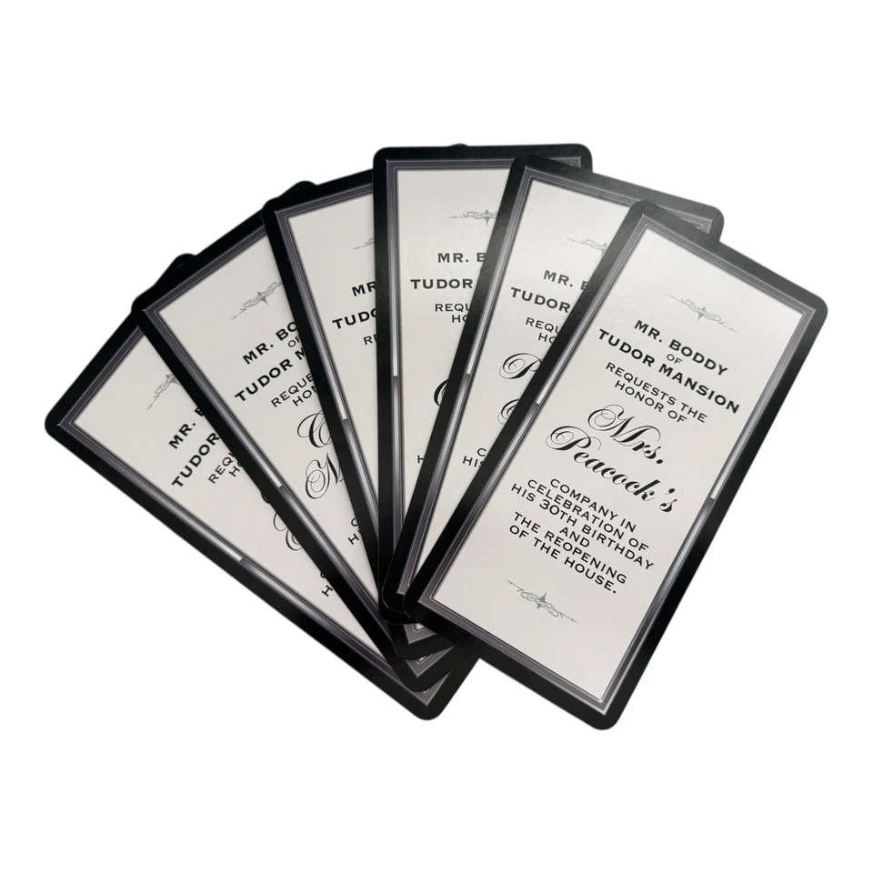 Juego de mesa individual Clue Silverline piezas y piezas de repuesto - tú eliges Foto 3 de 4