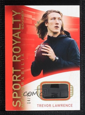 2021 Upper Deck Goodwin Champions Premium 4/25 Trevor Lawrence Rookie RC 0c3