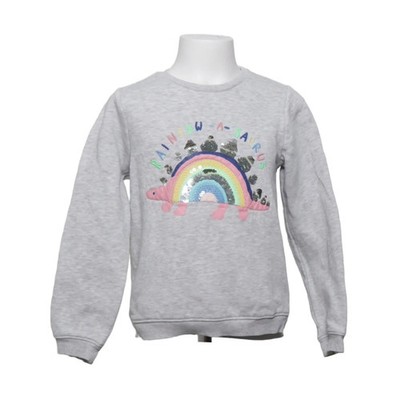 M&S, Sweatshirt, Größe: 122, Grau/Mehrfarbig #tHm
