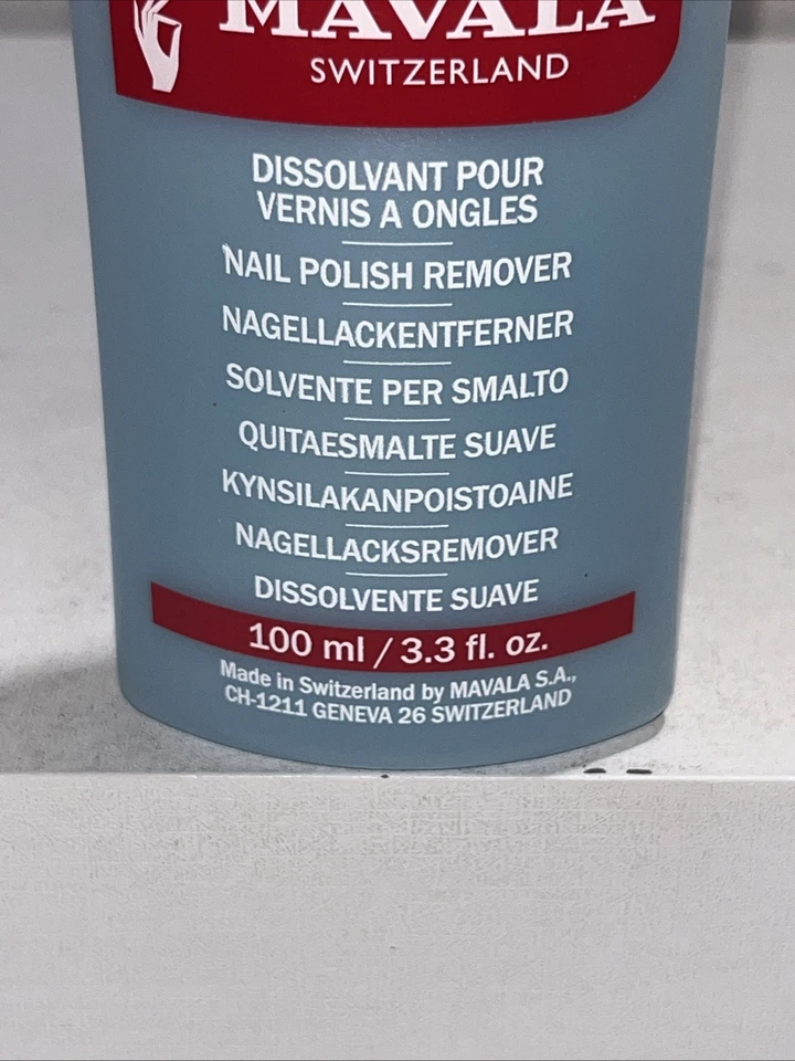 Nuevo removedor de esmalte de uñas Mavala Suiza 3,3 oz Foto 3 de 4