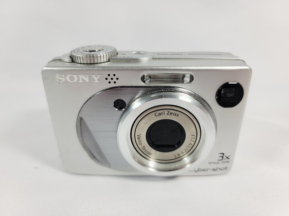 Sony Cyber-Shot DSC-W1 6MP Digital Camera with 3x Optical Zoom
