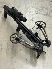 NICE USED Bear X Impact Hunting Crossbow Veil Stoke With SPEED RING Scope $699