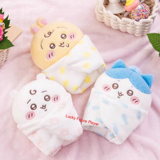 NEW Chiikawa Hachiware Usagi Baby Series Quilt 14cm Plush Toy Pendant Keychain