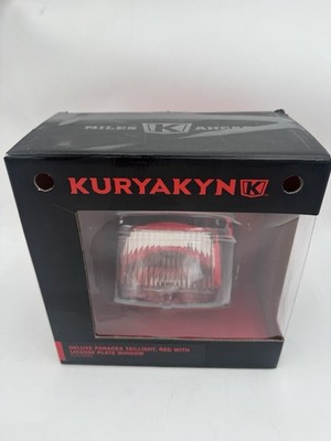Kuryakn For Harley Davidson Panacea Red Taillight With Plate Window PN 5420