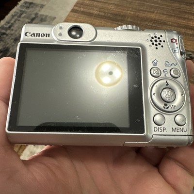Canon PowerShot A540 6MP Digital Camera 4x Optical Zoom Silver
