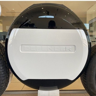Fuji White Spare Tire Cover Portecor Fits for Defender 90 110 130 2020-2026