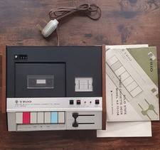 TRIO Solid state Stereo Cassette Deck Player Recorder Model KX-7010A WORKING