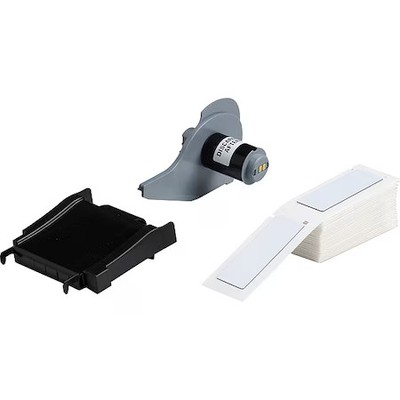 Brady M7-176-593 Pre-Cut Label Stock Roll, White, Gloss