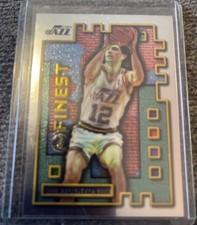 1995-96 Topps Finest Basketball Cards 30