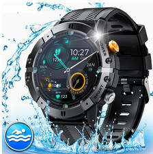 UK 2026 New Swimming Smart Watch Blood Oxygen Heart Rate Wireless Call Bluetooth