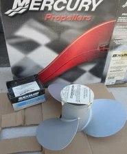 F2 Mercury 48-854340A33 Black Max Prop 14 X 9" OEM New Factory Boat Parts
