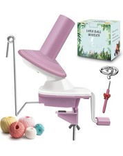 2025 Upgraded Yarn Winder for Crocheting, Durable 3.5 oz Plastic Yarn Ball