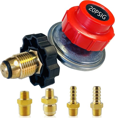 #ad #ad High Pressure Propane Gas Regulator 0 20 PSI Adjustable POL LP Tank Service V... $21.99