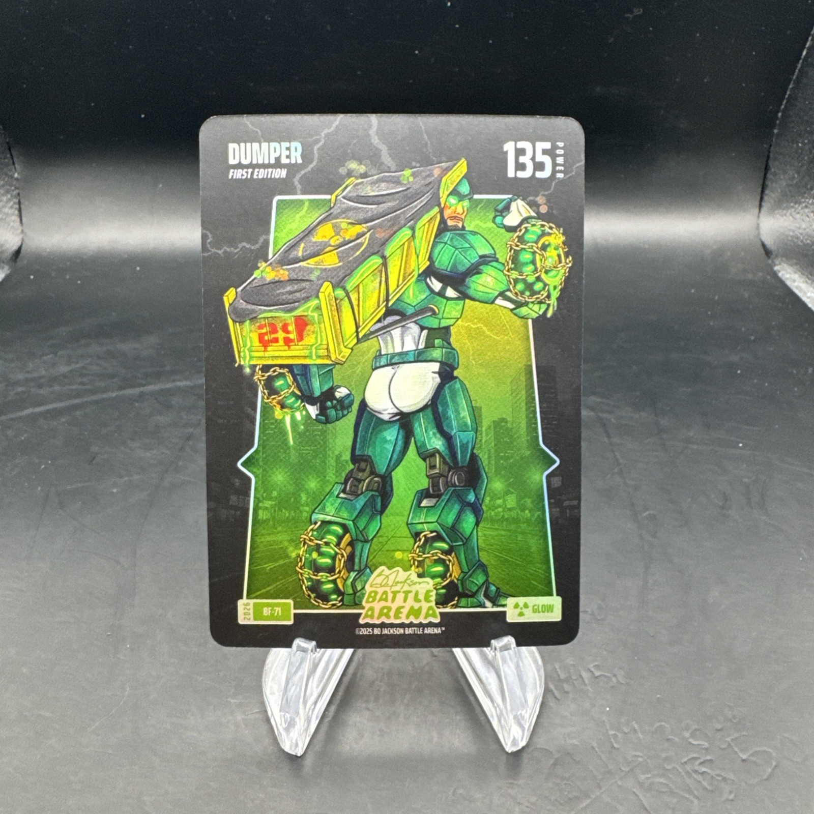 2026 Bo Jackson Battle Arena "Griffey Set" Dumper Battle Foil Glow BF-71