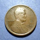1909-VDB Lincoln cent  Abt. VF