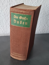 Der Goße Duden - Grammatik der deutschen Sprache  -  1937